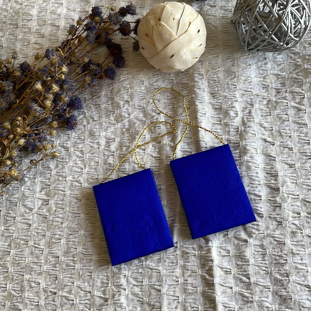 Set of two electric blue photo frames - Picture 4 of 4
